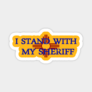 NM Stand with my Sheriff Magnet