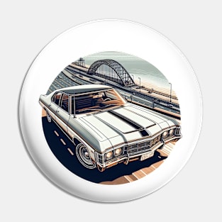 70s Chevrolet Impala Pin