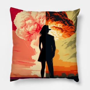 Barbie x Oppenheimer | Barbenheimer T-Shirt Pillow