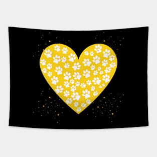 Colleen Diemer's Sparkling Dog Heart Tapestry