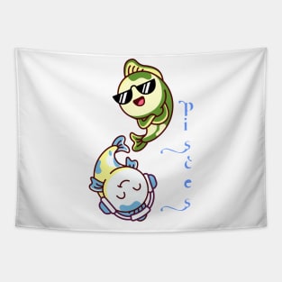 kawaii pisces Tapestry