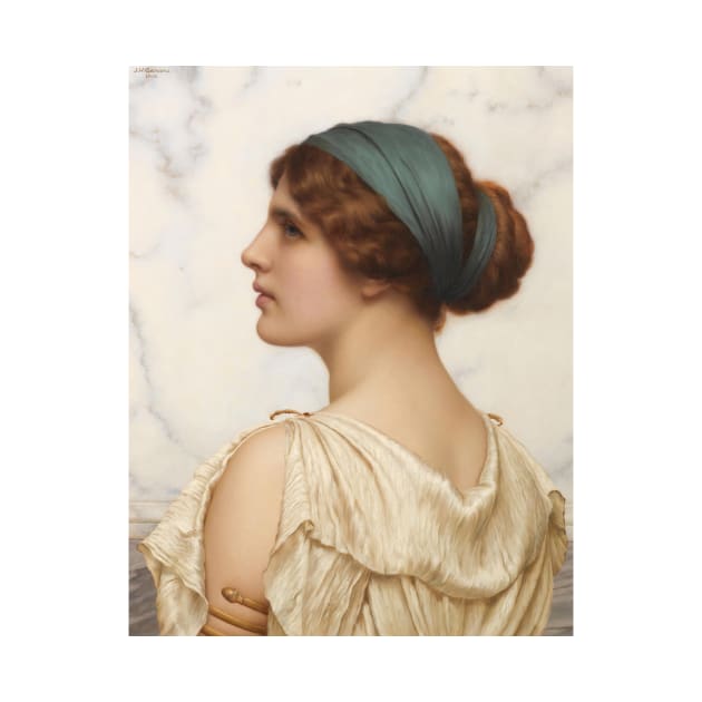 Atalanta by John William Godward by Classic Art Stall