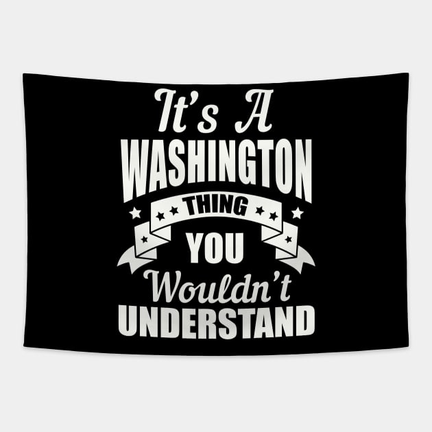 Washington Thing Tapestry by moclan