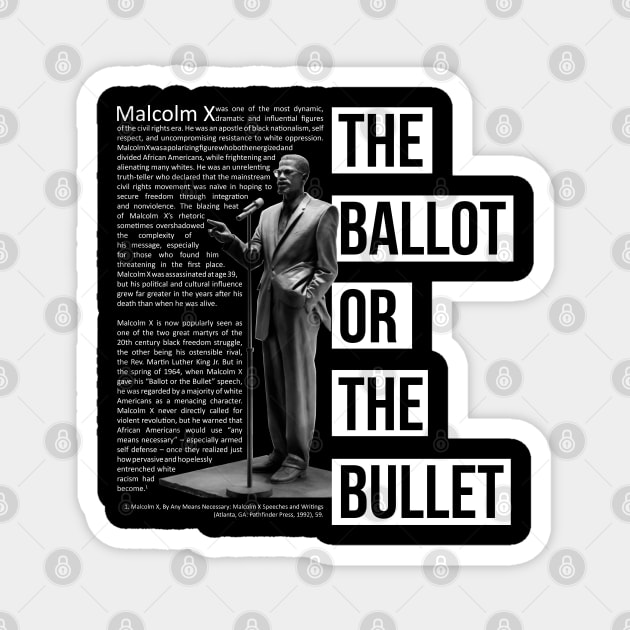 The Ballot or The Bullet Magnet by ZUNAIRA