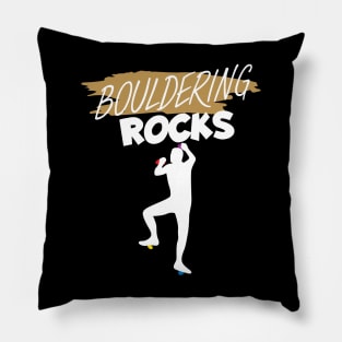 Bouldering rocks men Pillow