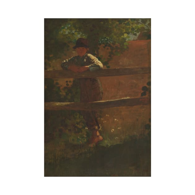 A Country Lad by Winslow Homer by Classic Art Stall