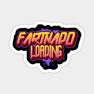 Funny Fart Joke - Fartnado Loading Magnet