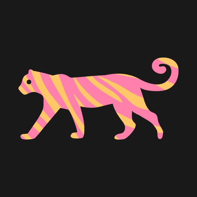 Sweet Tigers Pink by Pinkdeer