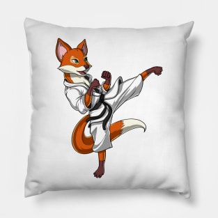Fox Karate Pillow