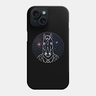 Space Bojack (B&W) Phone Case