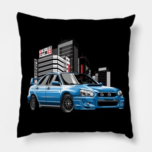 Subaru Impreza city Pillow