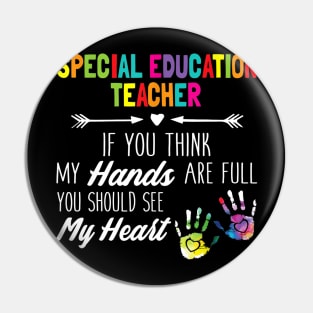 Special Education Teacher SPED Squad Special Ed Pin