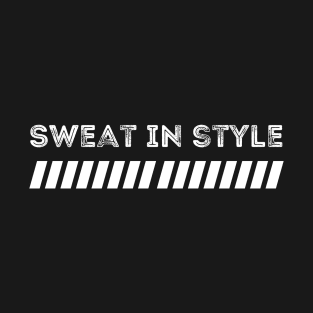 Sewat In Style Gym Design T-Shirt