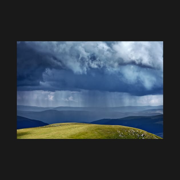 Heavy rain in mountains by naturalis