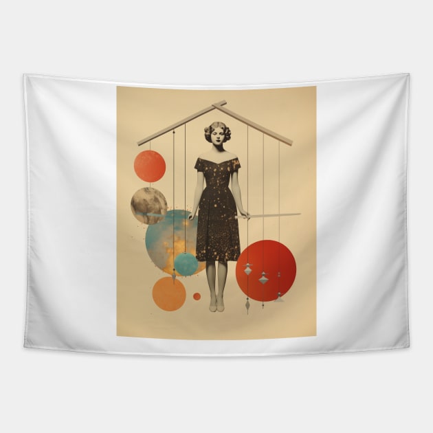 Libra Tapestry by Porota Studio