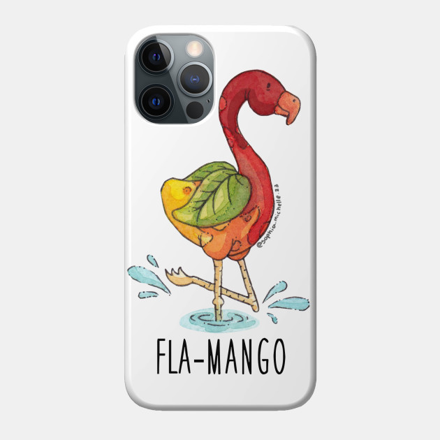 FLA-MANGO - Flamingo - Phone Case