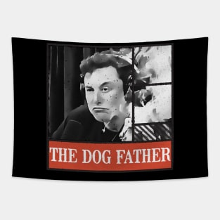 The Dog Father Tapestry