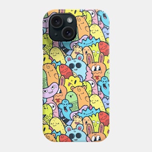 Cute Animal Doodles Phone Case