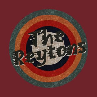 Retro Color Typography Faded Style The Reytons T-Shirt