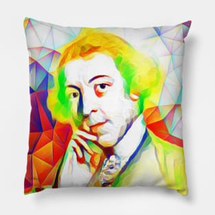 Horace Walpole Colourful Portrait | Horace Walpole Artwork 11 Pillow