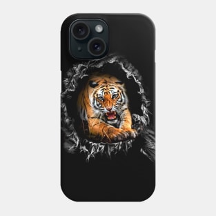 Tiger Attack! Phone Case