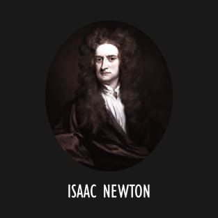 Sir Isaac Newton Portrait Art T-Shirt