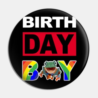 Birth Day Boy Pin