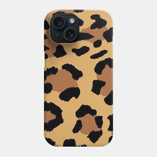 Leopard Print Pattern Phone Case by MusicianMania