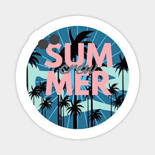 Summer Crew Magnet