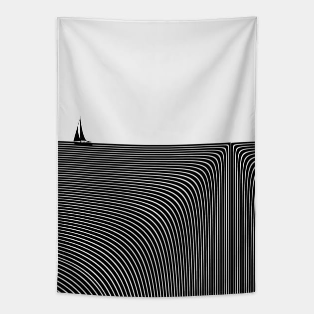 Waves Tapestry by Psychedelistan