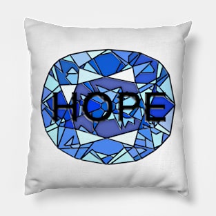 Hope Diamond Pillow