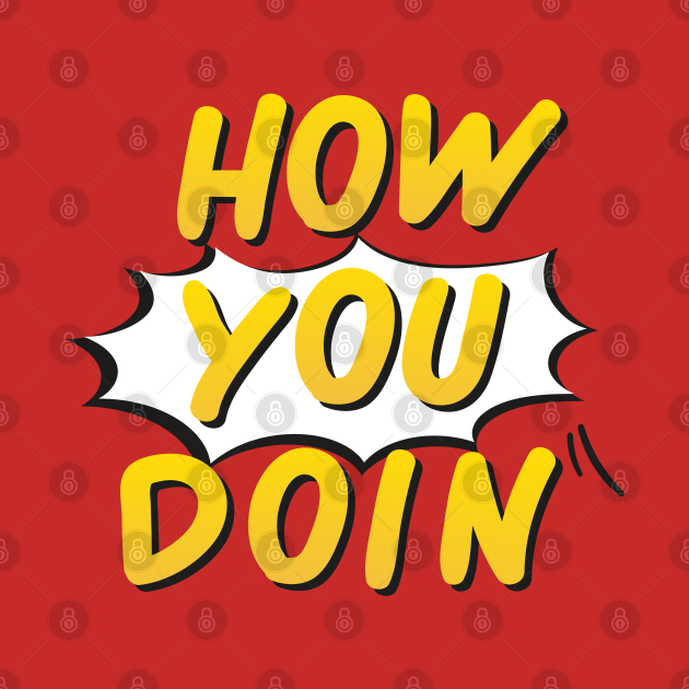 How You Doin Friends Tv Show Hoodie TeePublic