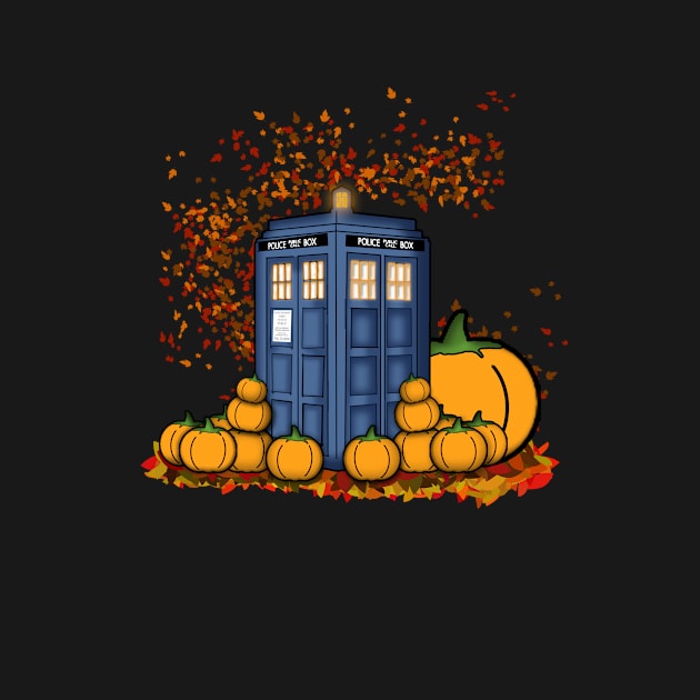 TARDIS Pumpkin Patch by LaainStudios