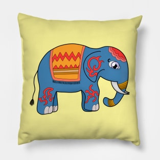 A Colorful Elephant Pillow