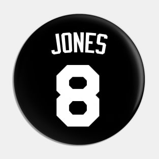 Jones 8, New York Giants Pin