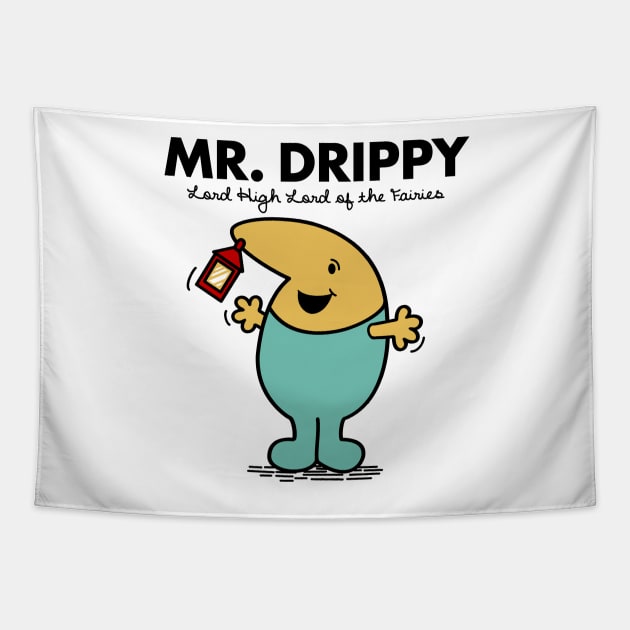 Mr Drippy Tapestry by adho1982