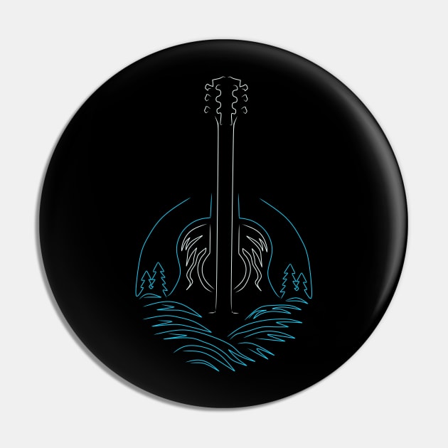 Guitar nature Pin by VinsendDraconi