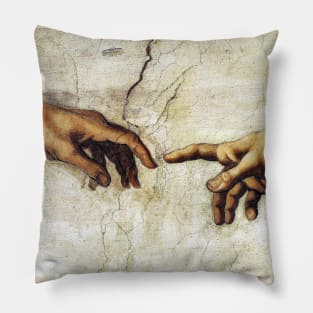 The Creation of Adam Pillow