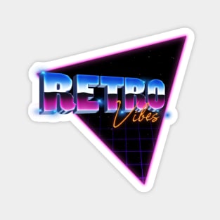 RETRO Vibes - 80's & Neon Magnet