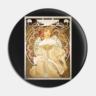 Alphonse Mucha - Painter Pin