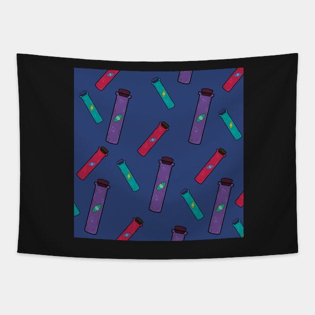 Elixir Vial Mania Tapestry by Fuineryn