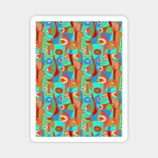 Abstract artwork Magnet