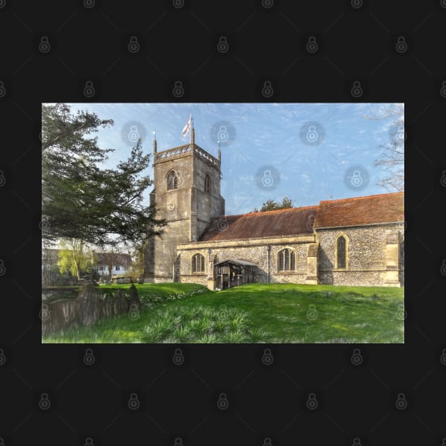 Blewbury Church in Oxfordshire by IanWL