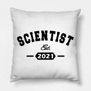 Scientist Est. 2021 Pillow