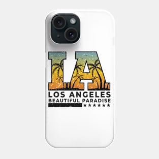 LA LOS ANGELES BEAUTIFUL PARADISE Retro Vintage Phone Case