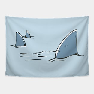 Sharks in water Tapestry