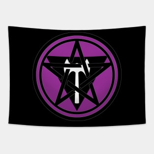 Large Print Pentacle LGBT Flag Labrys Lesbian Tapestry