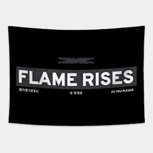 Le sserafim Flame Rises 2 Sided Print Tapestry