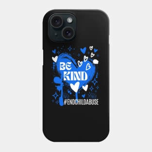 Be Kind End Child Abuse Awareness Phone Case