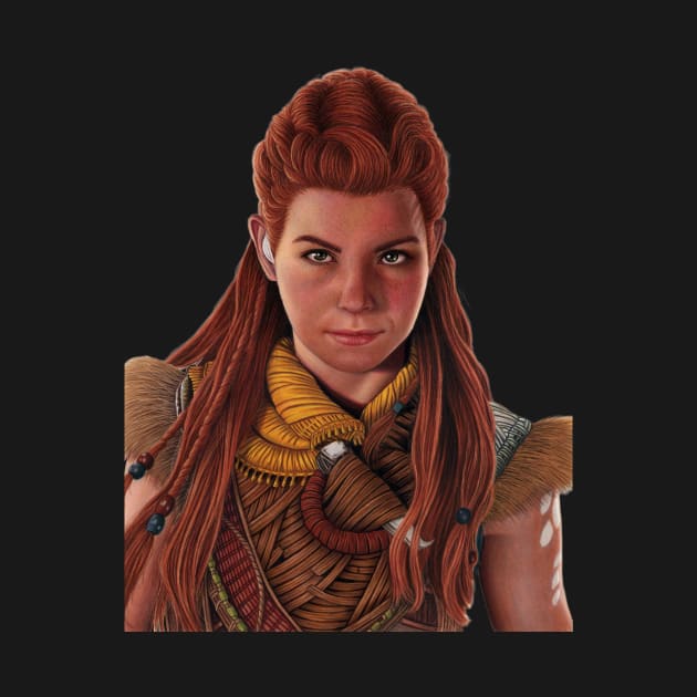 Aloy - Horizon Forbidden West by David Dias Art 